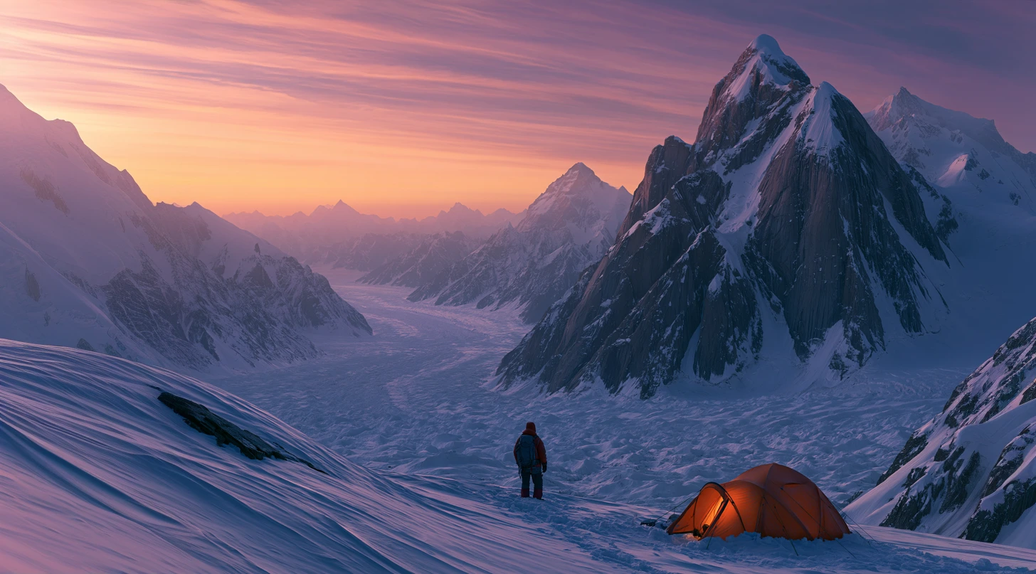Alpen mountain landscape